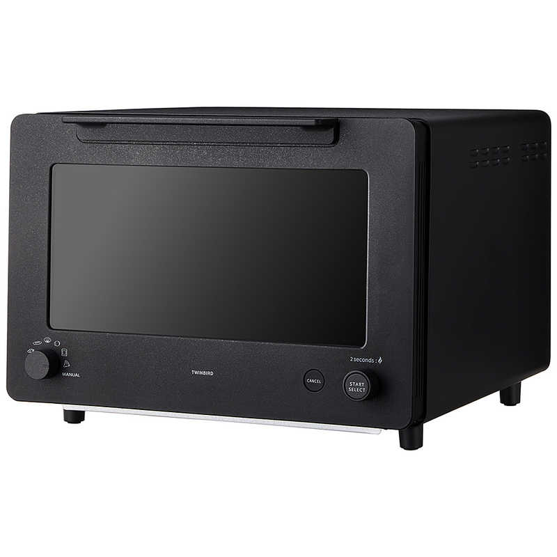 ツインバード　TWINBIRD　オーブントースター 匠ブランジェトースター PLUS 1350W/食パン4枚 ブラック　TS-D487B