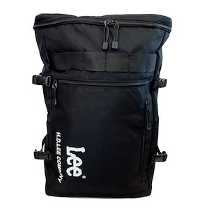 リュック ボックス型 大容量 撥水 黒 25L レディース メンズ シンプル 通学 バッグ デイパック バックパック 旅行 0425798