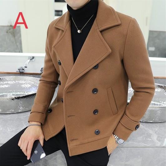 ジャケット テーラード ラシャコート ダブルボタン 無地 メンズ 秋 アウター カジュアルスーツ 長袖 チェスターコートス 冬 ライダースジャケット ピーコート