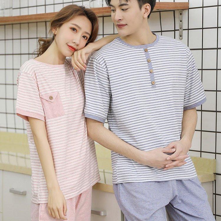 30% FFパジャマ レディース パジャマ 半袖 ショットパンツ ペアルック パジャマ セットアップ 部屋着 可愛い ウェア カジュアル 2点セット38