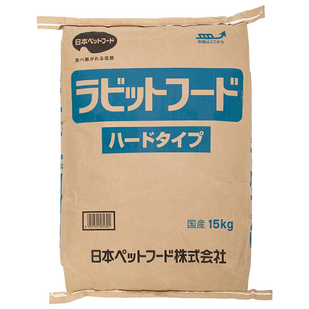 日本ペットフード ラビットフード ハードタイプ15kg 7,633円