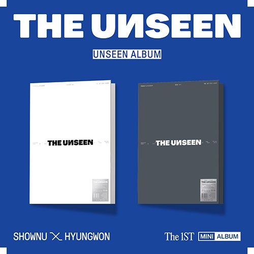 [未開封新品] [限定盤]ショヌヒョンウォンミニ1集2種セットTHE UNSEEN /フォトブック2+フォトカード2+アースポスター2+レンチキュラーブックマーク2
