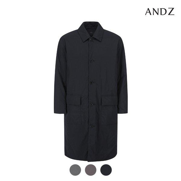 [] カラネック アウトポケット ダウンコート_BLC4CP1001