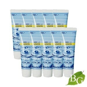 ジーシー オーラルアクアジェル レモン 40g 10本セット