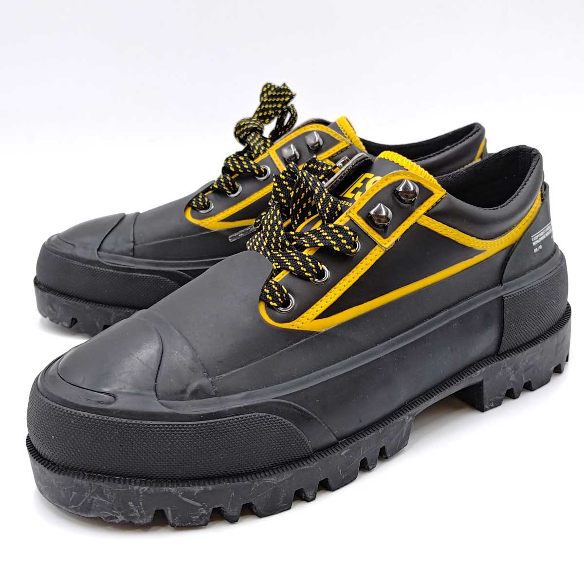 【中古】ディーゼル D-HIKO SH X ブーツ 27cm ブラック メンズ DIESEL