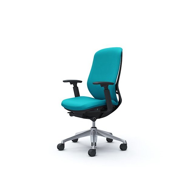 オカムラ シルフィー 可動肘 背クッション ハイ C687BRFSG6 ブルーグリーン [オフィスチェア]