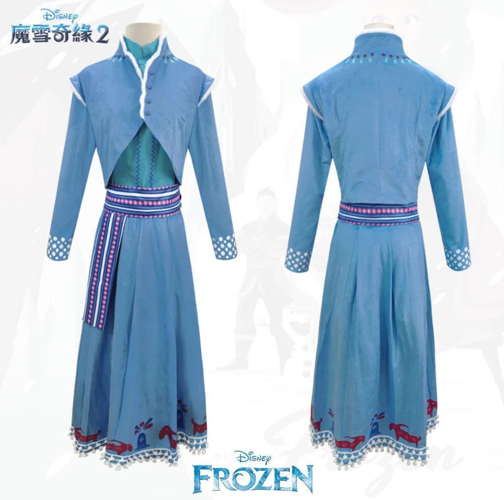 アナと雪の女王2コス衣装 アナ プリンセスドレス play ドレス 子供用プリンセスドレス ハロウィン服期間限定30%