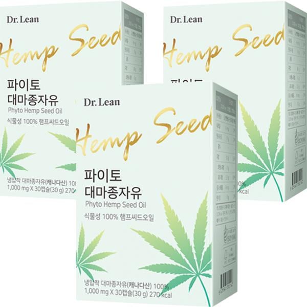 ドクターリンファイト 大魔種自由(30カプセルx3EA) 닥터린 파이토 대마종자유(30캡슐x3EA)