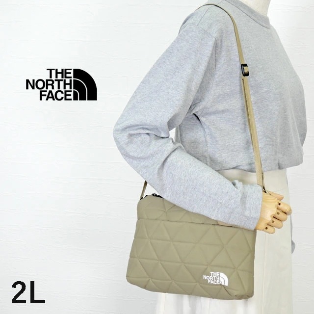 ザ・ノース・フェイス バッグ レディース NM32356 ジオフェイスポーチ 2L BAG バック サブバッグ 肩掛け 斜めがけ メンズ 2Way 2通り 手提げ クッション タブレット サコッシュ