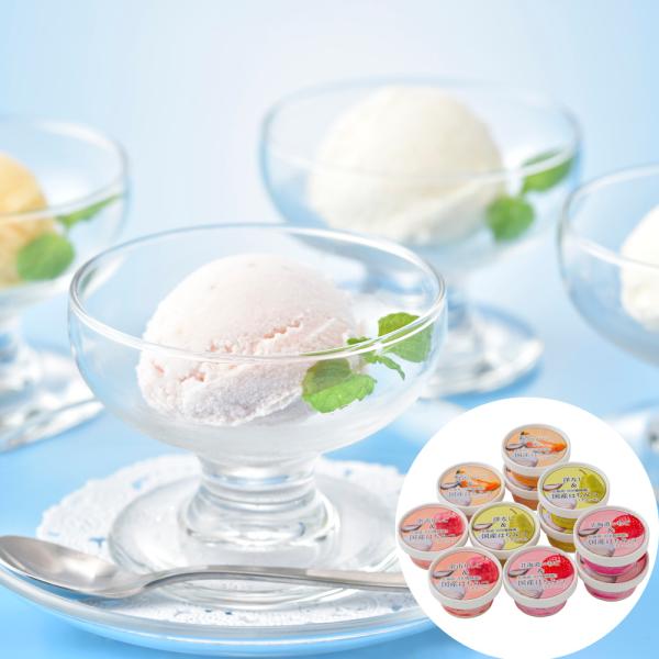 花田養蜂園 北海道産フルーツ　アイスギフト 4種 計11個 SISK