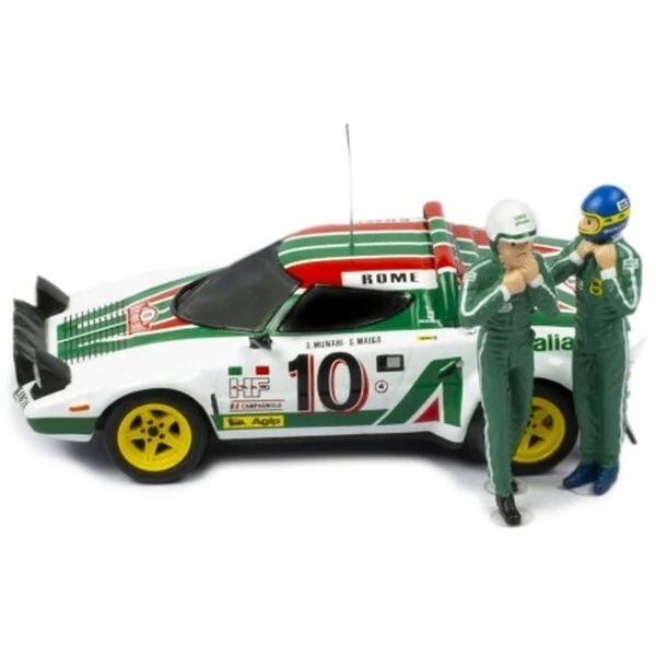 イクソモデル ランチア ストラトス HF 1976年モンテカルロラリー 優勝 #10 S.Munari/S.Maiga 1/43
