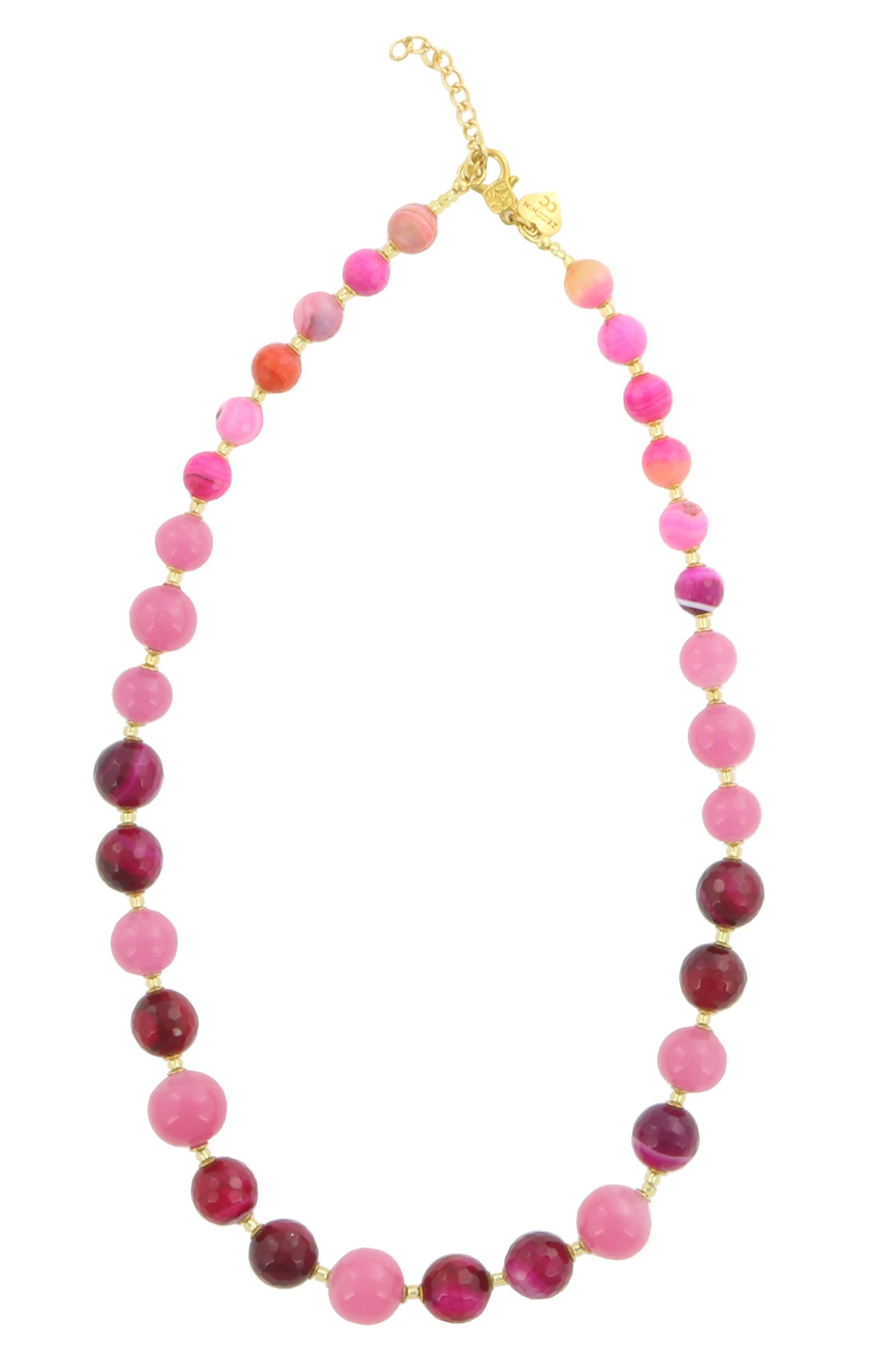 ヴェネチアングラス ネックレス ピンク 16,081円