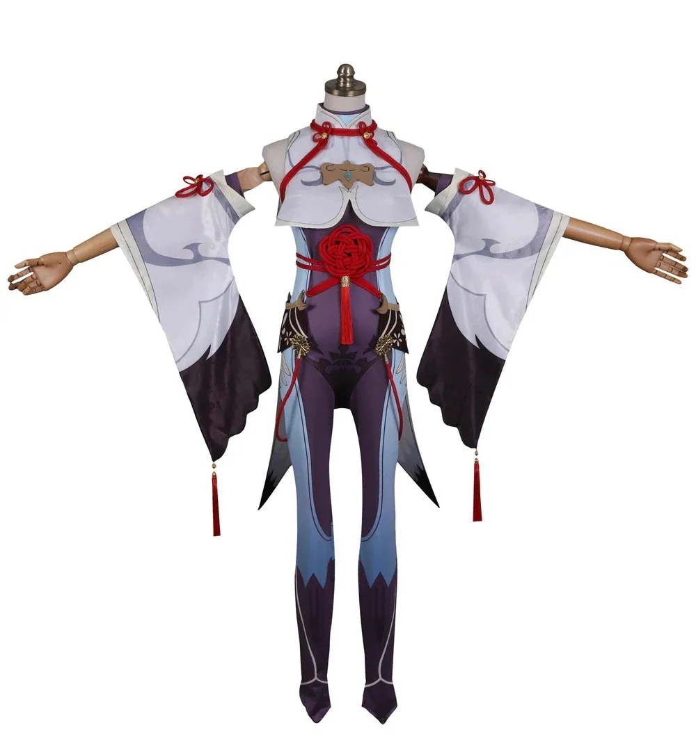コスチューム期間限定30％ genshin 鹤 コスプレ衣装 げんしん 原神パーティーイベント用品コスプレ変装仮装
