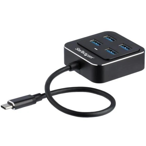 HB31C4AB ブラック [USB Type-C接続4ポート バスパワー USB3.1ハブ]