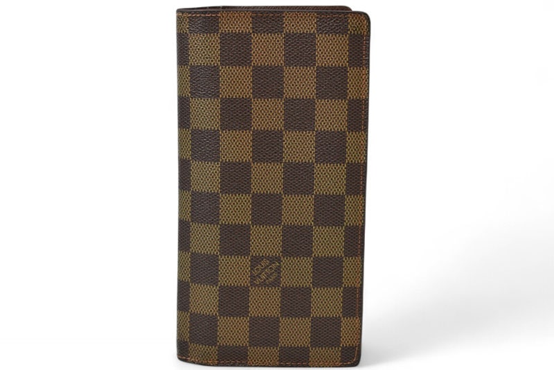 財布 メンズ ダミエ 長財布/ ポルトフォイユ ブラザ N60017【中古】