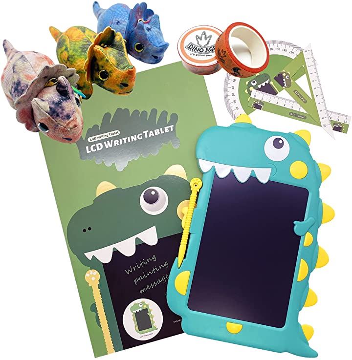 【メーカー包装済】 おもちゃ デジタル(恐竜：緑) 電子 消せる お絵描きボード メモパッド その他