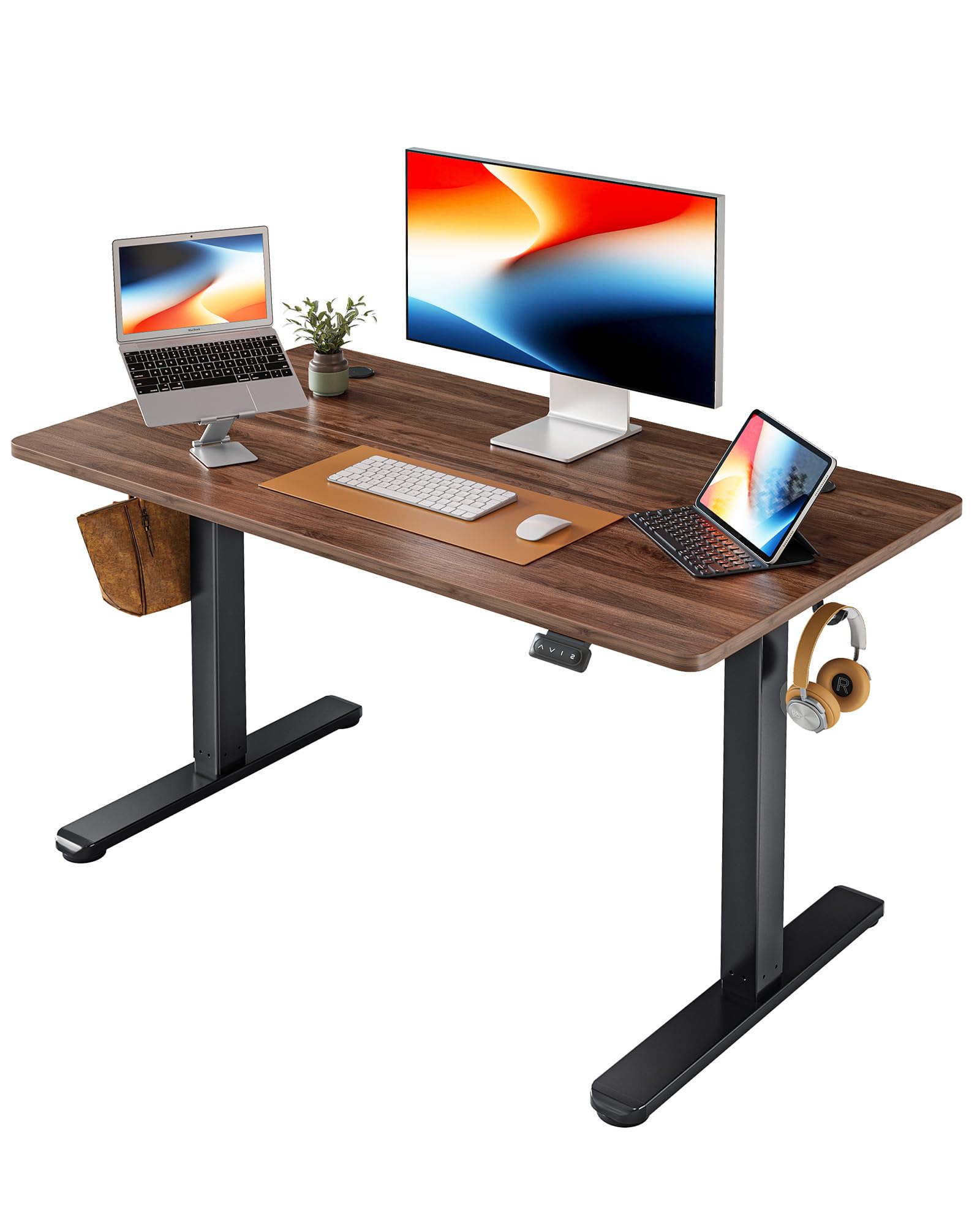 Cubiker 電動 昇降式デスク スタンディングデスク 幅100cm 奥行60cm 人間工学 上下昇降 ミーティングテーブル 一人暮らし テレワーク オフィスワーク 在宅 高さ調節 おしゃれ メモリ