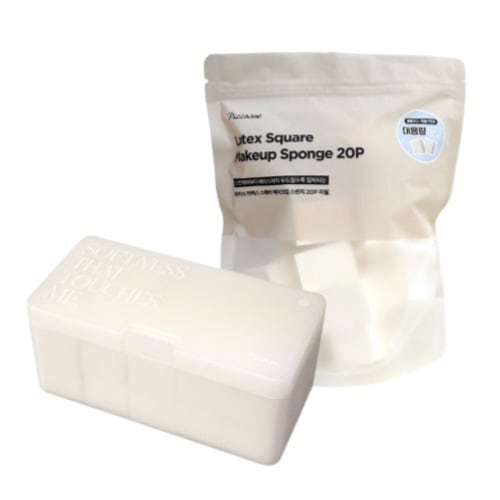 【40個セット】ピカソ ラテックス スポンジ 2種セット (本品20個+リフィル20個) メイクアップスポンジ 韓国コスメ ベースメイク用 5,275円