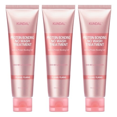 プロテインダメージケアノーウォッシュトリートメントイランイラン香130ml3個