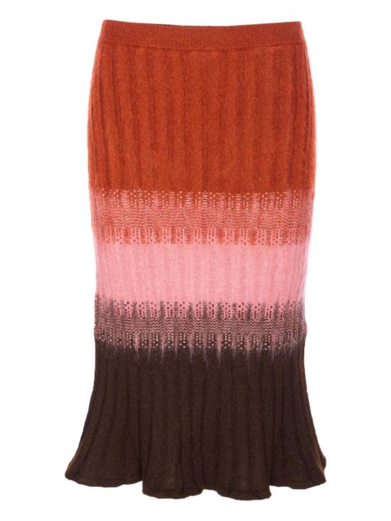 FENDI Women Mid Skirts FZQ994 AYLT F1TIN RUST BLUSH