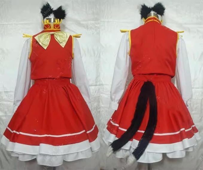 コスプレ衣装 妖々夢八雲橙 コスチューム