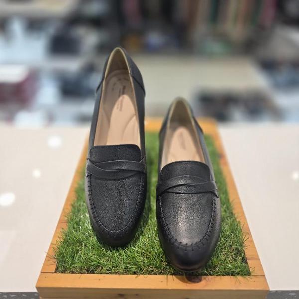 セーブゾーン04 女性コンフォートドレス4cmステッチパンプスモールドノンスリップA ブラック 33FGY (S45523834) 17,071円