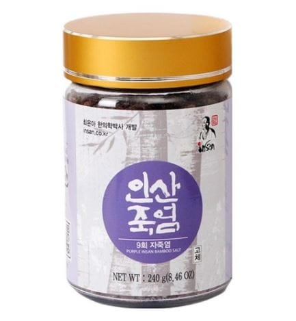 インサン竹塩 9回焼き 自竹塩パウダー 240g 1個/塩 健康/韓国伝統塩/高級竹塩/健康食品 竹塩/韓国竹塩/9回焼き竹塩