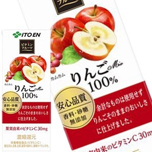 伊藤園 ビタミンフルーツ りんごミックス 200ml紙パック72本［24本3箱］［賞味期限：3ヶ月以上］北海道沖縄離島は送料無料対象外［送料無料］45営業日以内に出荷