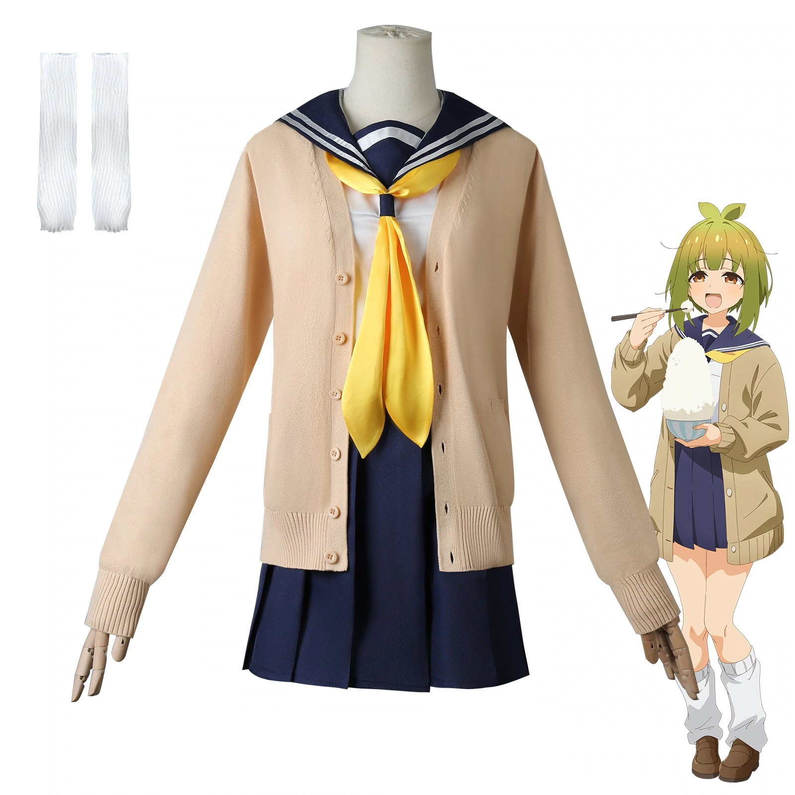 鹿乃子乃子虎視眈々cos服馬車芽芽キャンパス制服コスプレ衣装 5,762円