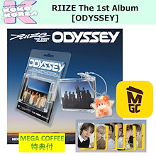 即日発送 mega coffee特典 Mega Smini ver RIIZE The 1st Album [ODYSSEY]