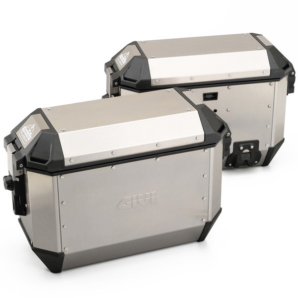 D19696 GIVI サイドケース シルバー TREKKER ALASKA ALA36A PACK2 左右セット