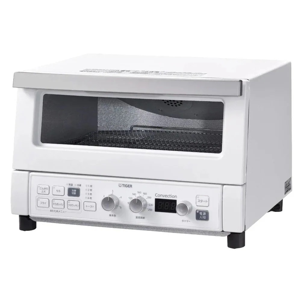 タイガー魔法瓶 コンベクションオーブントースター やきたて マットホワイト KAV-A130WM