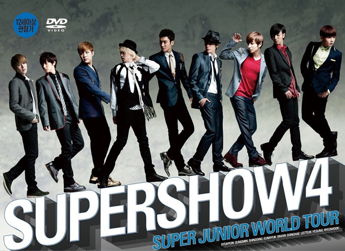 [未開封新品] (DVD) スーパージュニア (Super Junior) - World Tour Super Show 4(LRV001)