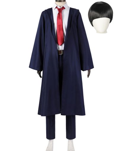 コスパ最高 即納 COSSA MASHLE ウィッグ付き コスプレ マッシュ レモン コスプレ衣装 ユニフォーム 制服 変身 仮装 学園祭 文化祭 ハロウィン (マッシュ・バーンデッド+ウ