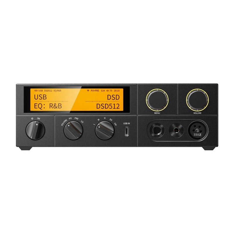 FIIO　据置型ヘッドホンアンプ Black ［ハイレゾ対応 /DAC機能対応］　FIO-K17-B