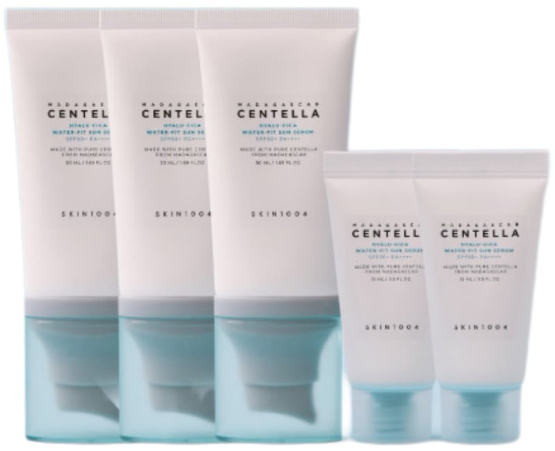 ヒアルーシカ ウォーターフィットションセラム 50ml 3本 + サンセラム15ml 2本
