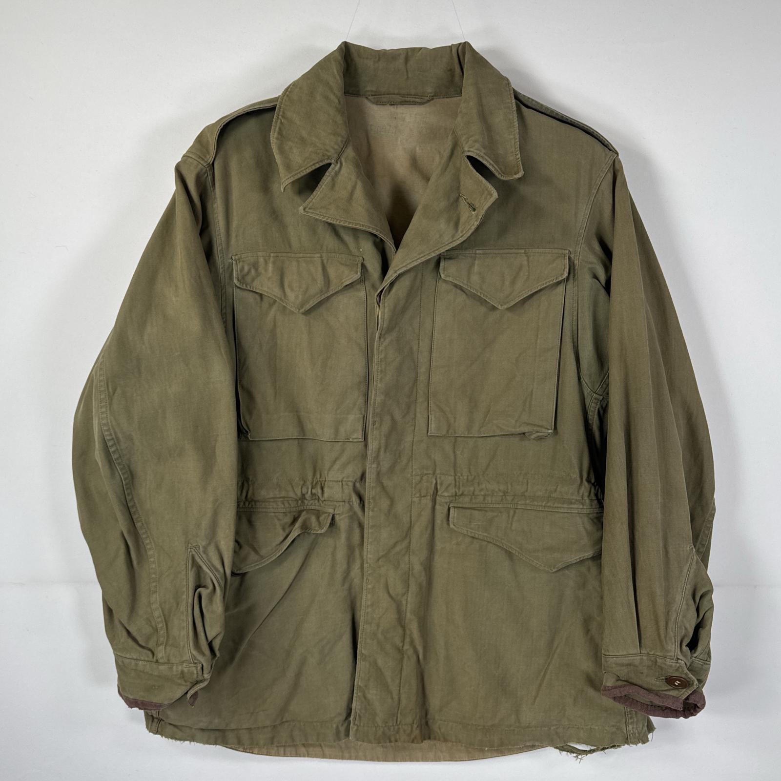 古着 ヴィンテージ ミリタリージャケット M-1943 M-43 フィールドジャケット 米軍 実物 オリーブグリーン メンズ