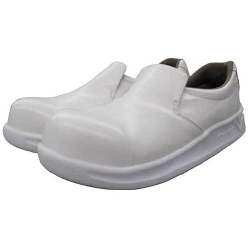 日進ゴム　日進 耐滑樹脂先芯入り厨房シューズ V5100 白 24.0cm　V5100W-24.0