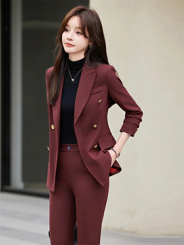 パンツスーツ スーツ レディース セットアップ フォーマル 春 秋 ウール混 長袖 スッキリシルエット 洗える セットアップ ビジネススーツ リクルート 秋冬 フォーマル 通勤 OL おしゃれ 入学式
