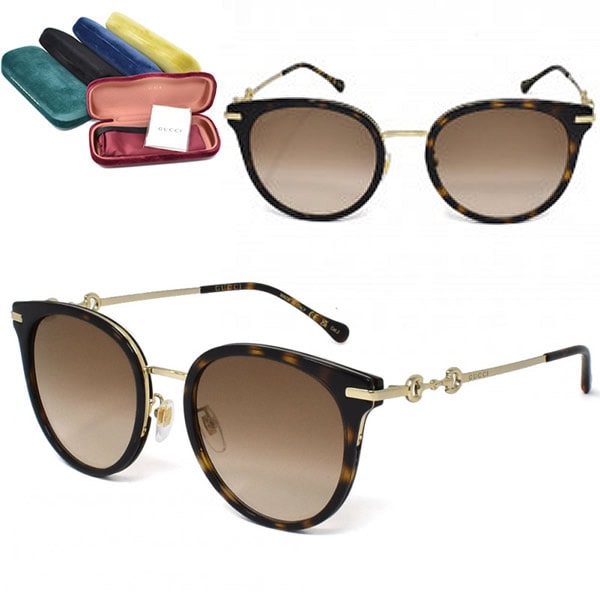 サングラス GG1015SK-003 アジアンフィット メンズ レディース ユニセックス ハバナ ブラウングラデーション