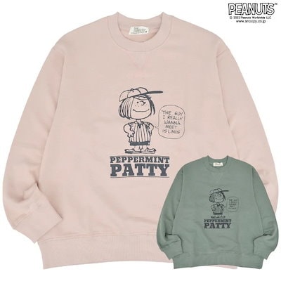 LACOSTE PEANUTS スヌーピー　ペパーミント・パティ　トレーナー LACOSTE PEANUTS スヌーピーペパーミント・パティトレーナー