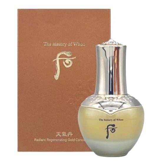 天気丹(チョンギダン) 華炫(ファヒョン) ゴールドアンプル 40mL / 韓方美容液 韓方セラム 弾力美容液 エイジングケア 山参成分 高濃縮美容液