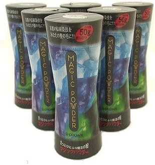 マジックパウダー50ｇ 6個セット【ナチュラルブラック】