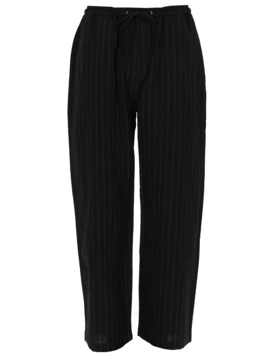 STUDIO NICHOLSON Men Straight Pants SONNYSNM 1311 BLACK