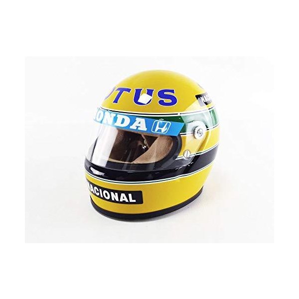 Mini Helmet AS-HS-1987 Collectible Miniature Car - Yellow/Green/Blue 並行輸入品その他