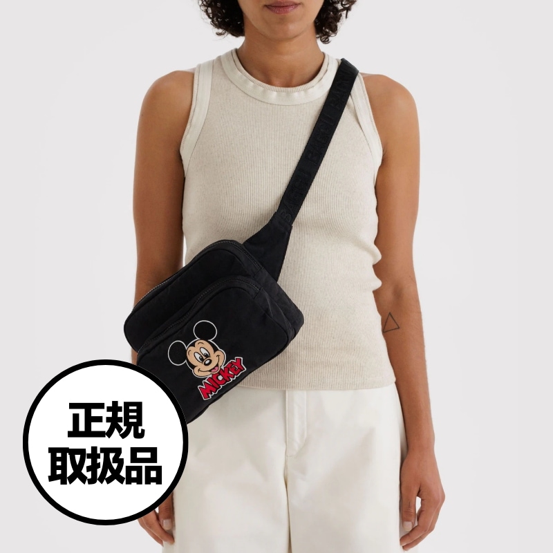 【BAGGU】ディズニー ファニーパック Disney Baggu Fanny Pack ナイロン ボディバッグ ウエストバッグ 軽量バッグ ベルトバッグ 正規取扱品