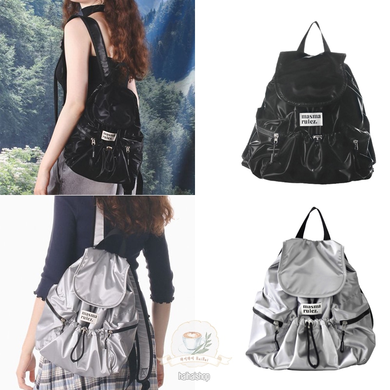【韓国人気】Mini Flap Backpack 3color