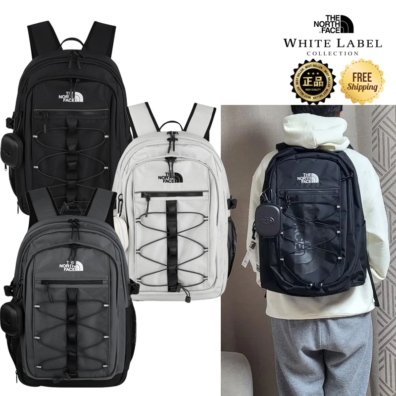 NM2DS00 WHITE LABEL SUPER PACK PRO 25FW 新作 32L 韓国限定ライン バックパック 大容量 PC収納 通学 通勤 旅行 軽量 コーデ提案 パーカー ジャケット冬