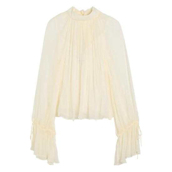 STAUD Women Blouses R26R1130CF IVY NEUTRALS