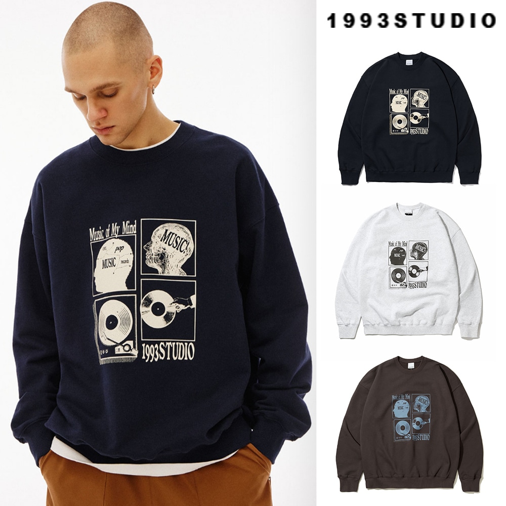 [1993studio] Recording Studio Sweatshirt